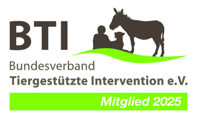 Logo Bundesverband Tiergestützte Intervention e.V. Mitglied 2025
